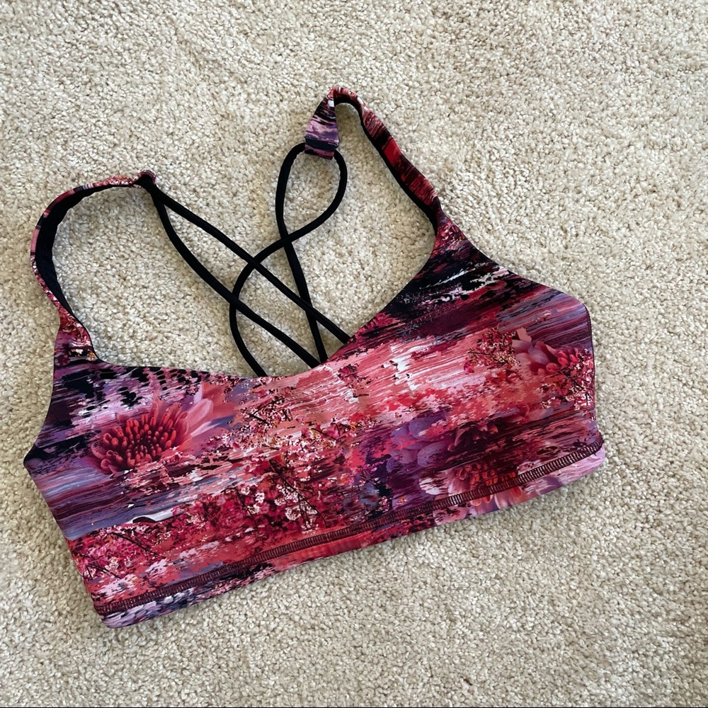 LULULEMON ATHLETICA Pink Sports Bra
